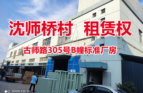 序号02：沈师桥村古师路305号B幢标准厂房的租赁权